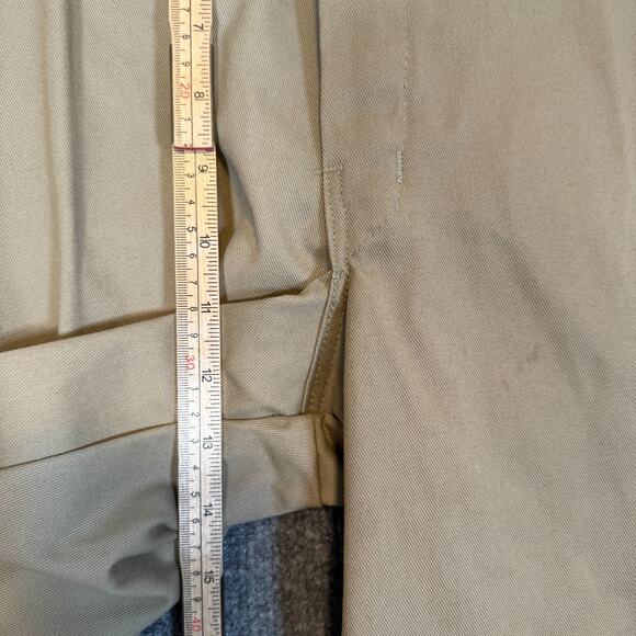 Dickies Pants Mens 40x28 Beige 874 Original Fit Work Pants Pleated - Picture 6 of 12